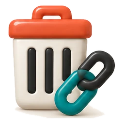 1-Click Link Delete illustration